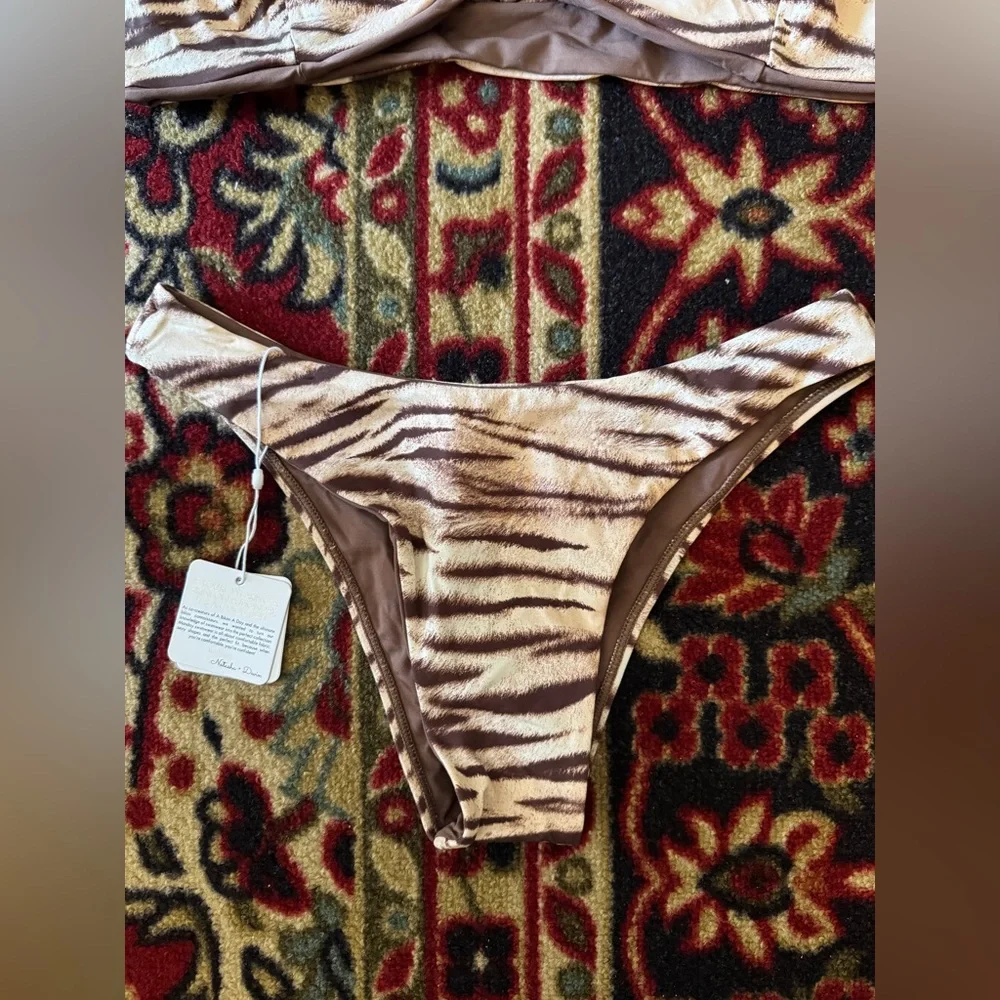 Monday Swimwear Portugal Top and Byron Bottom in Tiger